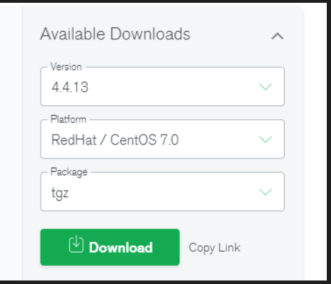 mongoDB Downloads